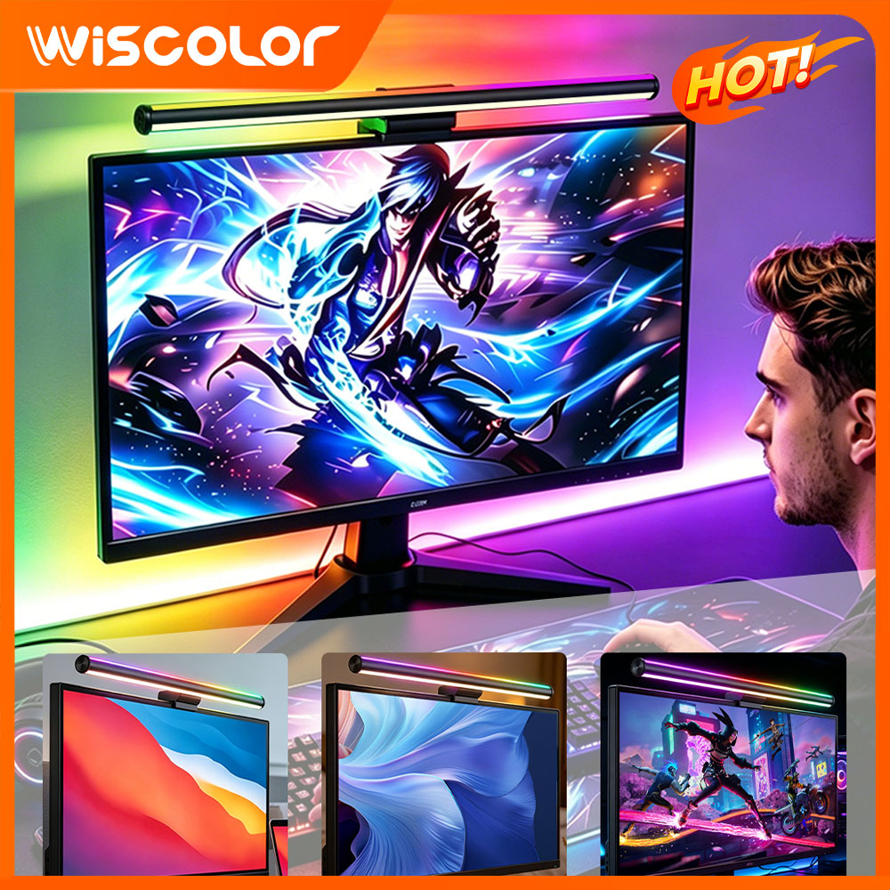 Accessories For Your Gaming Room - Barre lumineuse Wi-Fi pour ordinateur, lampe